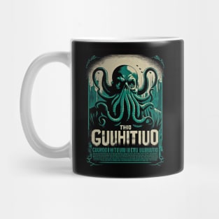 CTHULHU VINTAGE ARTHOUSE FOREIGN MOVIE POSTER 01 Mug